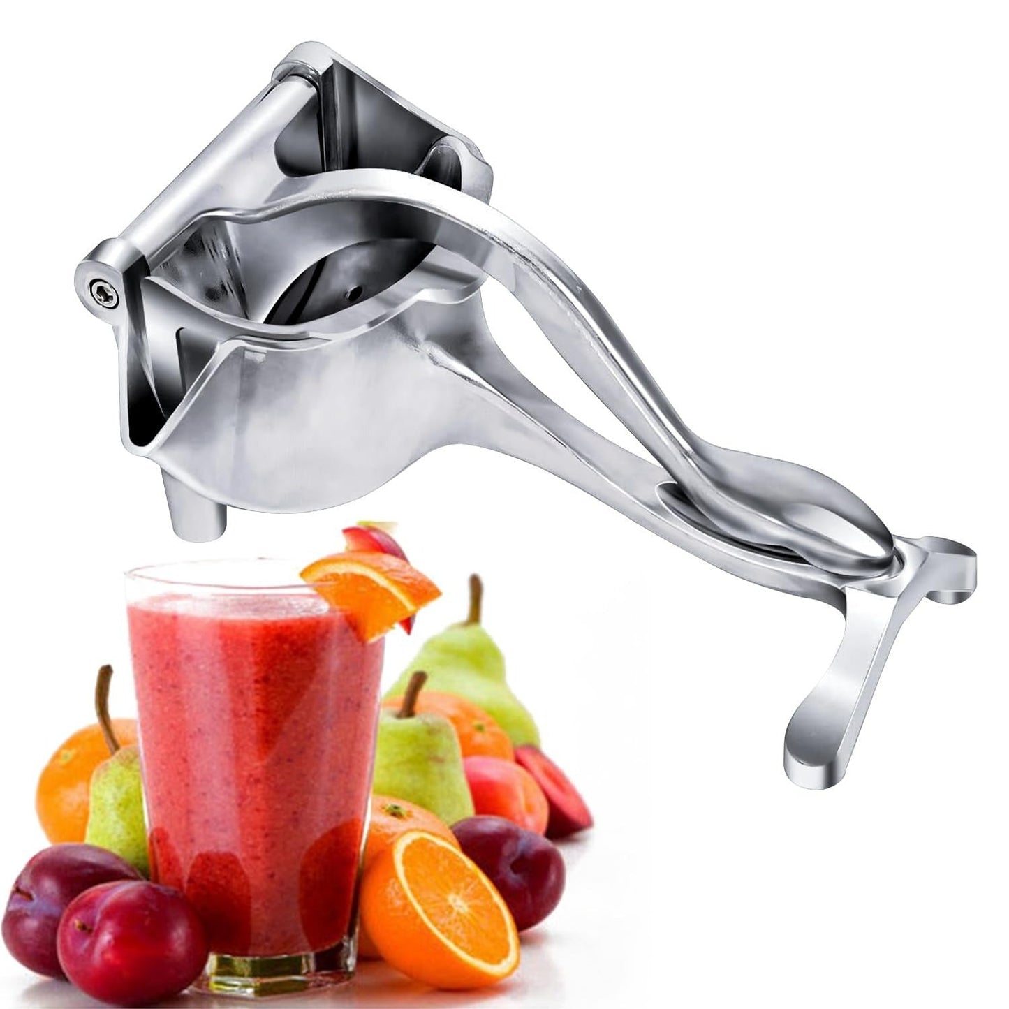 Manual Fruit Juicer โ Heavy Duty Aluminium Press