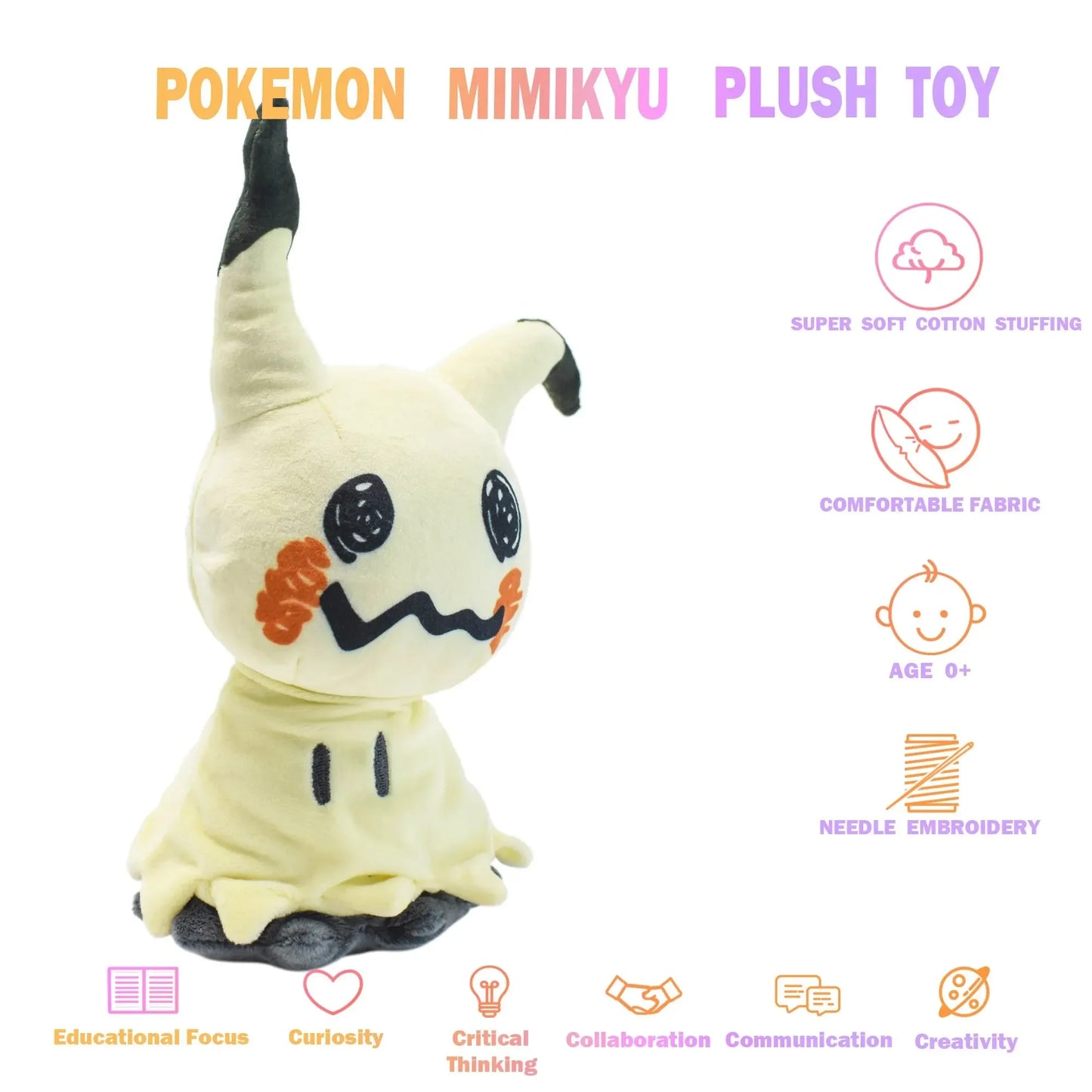 Mimikyu Eevee Stuffed Plush Toy