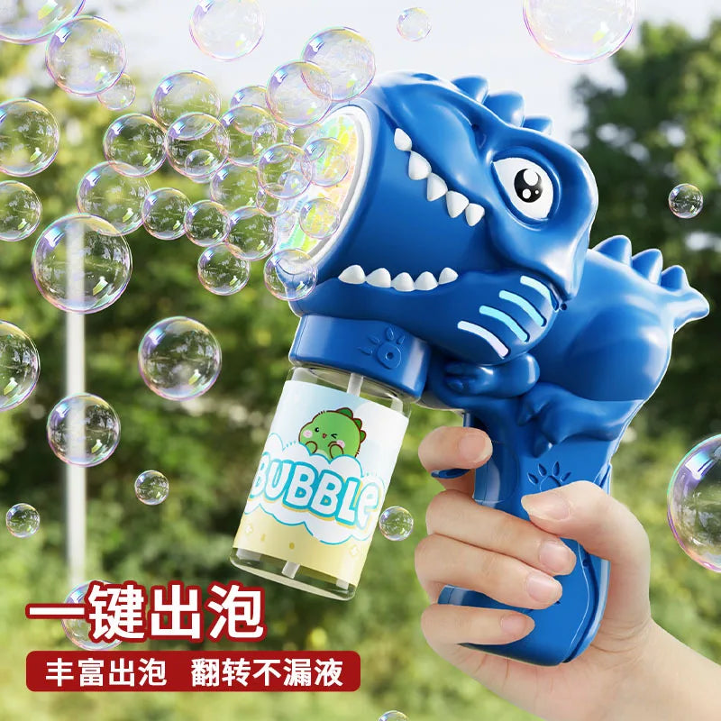 6 hole Dinosaur Bubble Gun