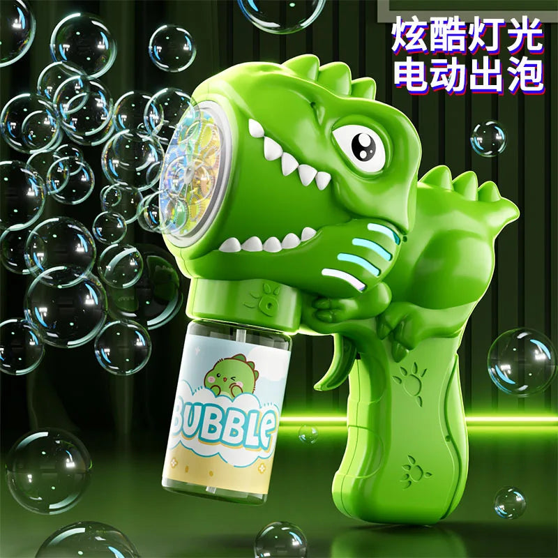 6 hole Dinosaur Bubble Gun