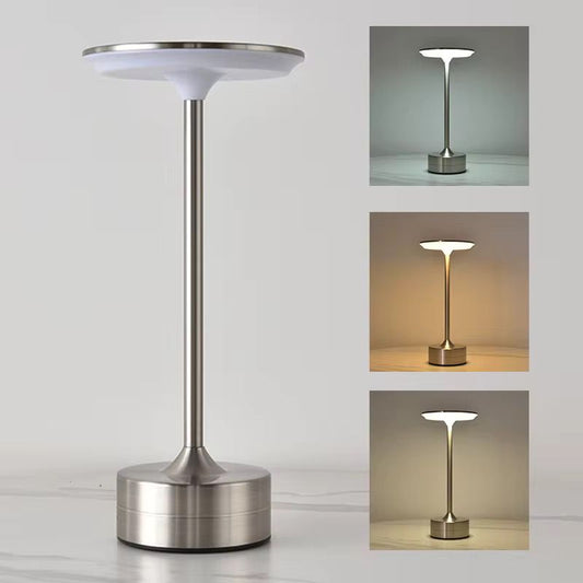 Cordless LED Table Lamp – Touch Dimming, 3 Color Modes, USB-C Rechargeable